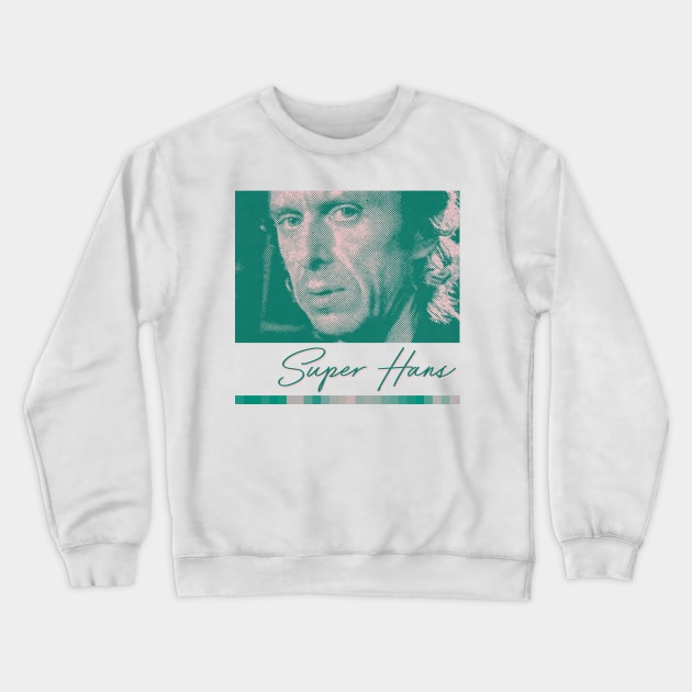 Super Hans / Aesthetic FanArt Design Crewneck Sweatshirt by unknown_pleasures